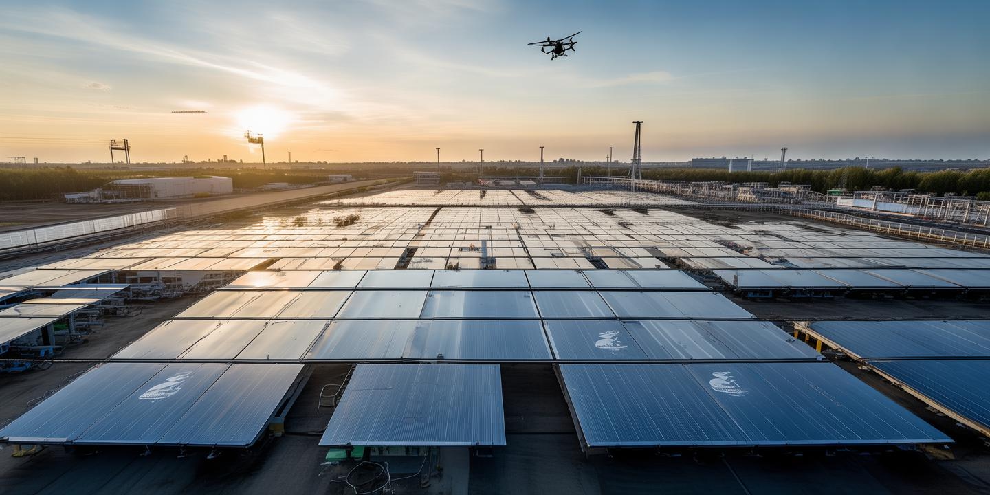 南谯光伏产业园产能突破100GW:全球光伏市场每五块光伏板中就有一块“南谯芯”